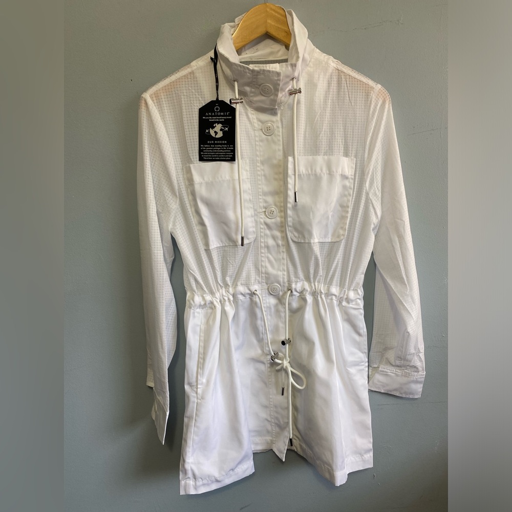 Anatomie Payton Women's Jacket White Size Small NEW NWT